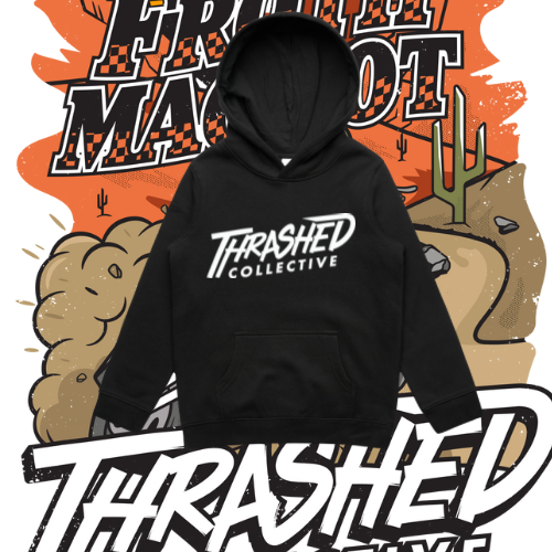 Kids thrashed hoodie